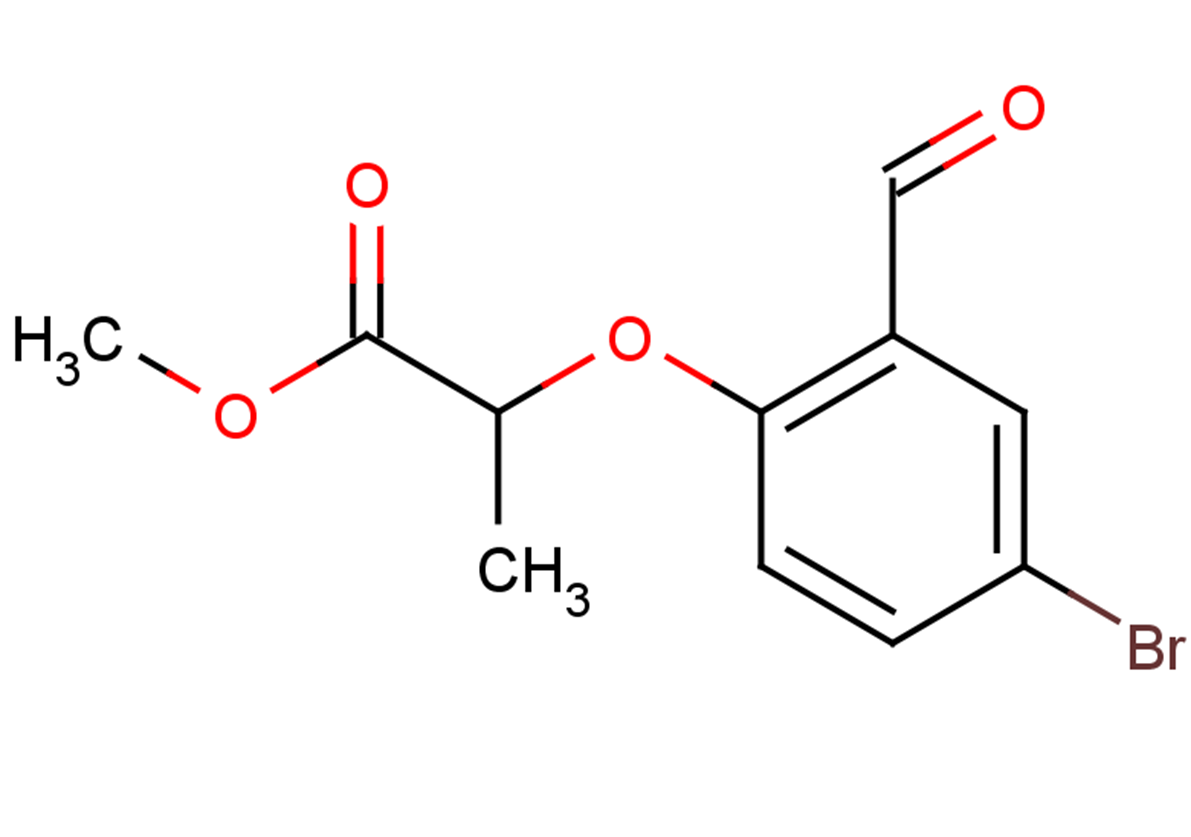 methyl 2-(4-bromo-2-formylphenoxy)propanoate