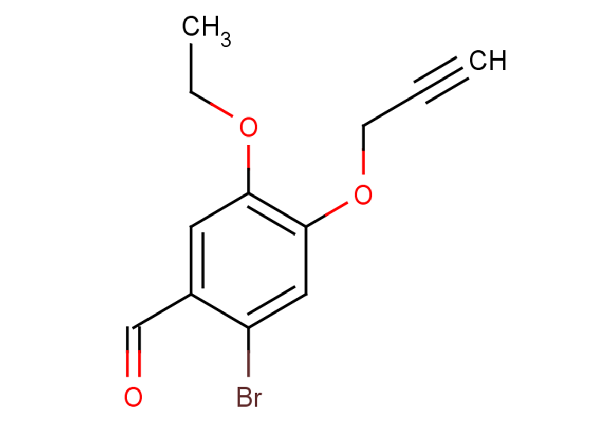 2-bromo-5-ethoxy-4-(prop-2-yn-1-yloxy)benzaldehyde