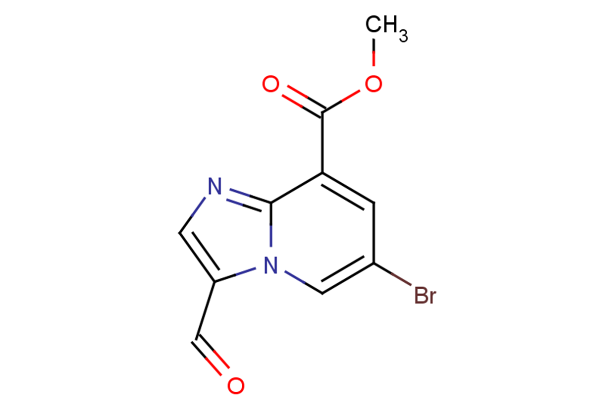 methyl 6-bromo-3-formylimidazo[1,2-a]pyridine-8-carboxylate