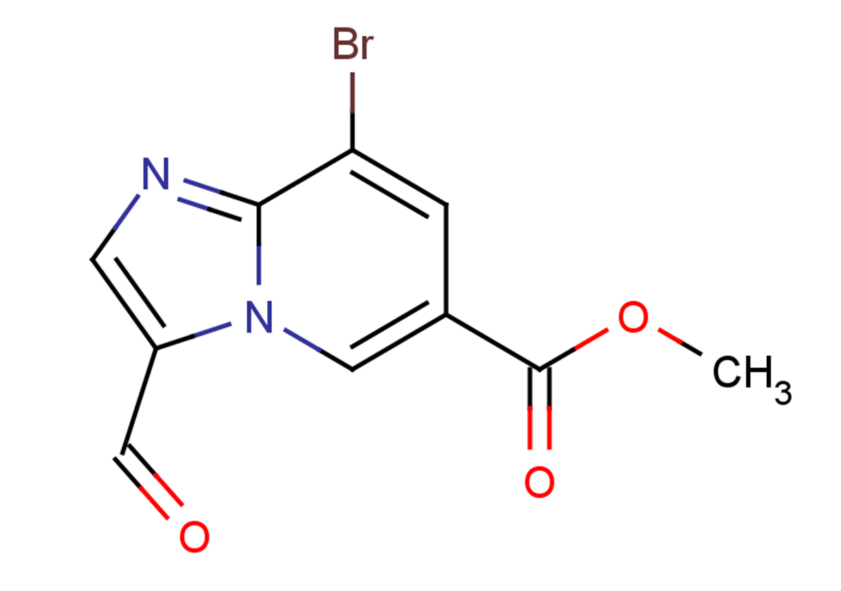 methyl 8-bromo-3-formylimidazo[1,2-a]pyridine-6-carboxylate