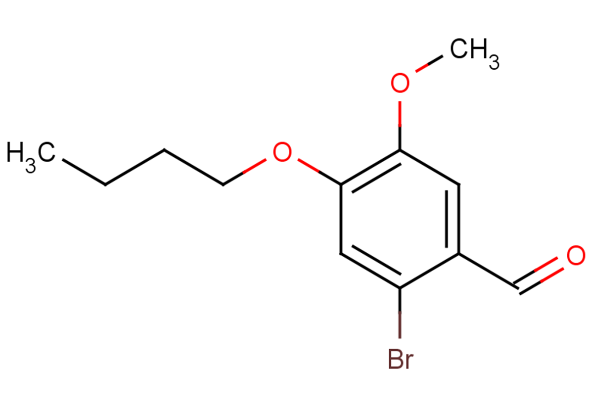 2-bromo-4-butoxy-5-methoxybenzaldehyde