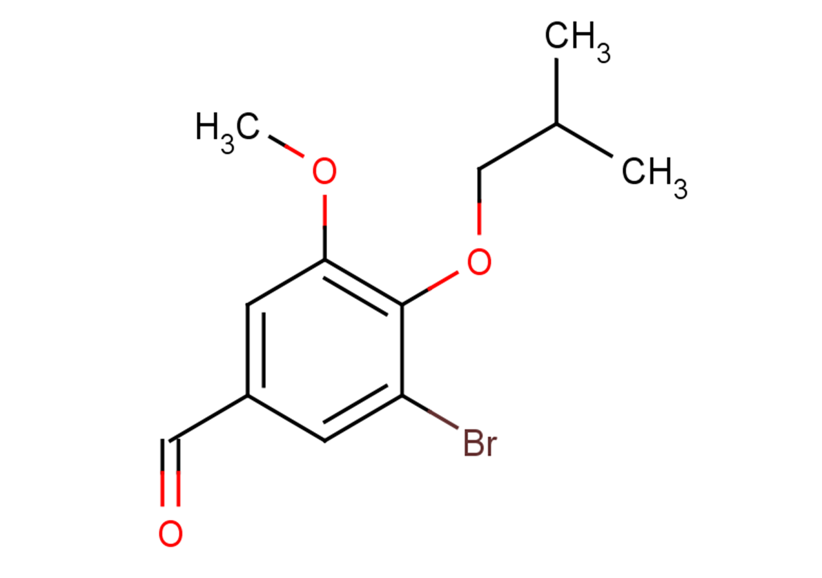 3-bromo-5-methoxy-4-(2-methylpropoxy)benzaldehyde