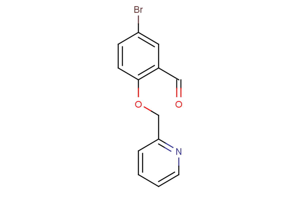 5-bromo-2-(pyridin-2-ylmethoxy)benzaldehyde