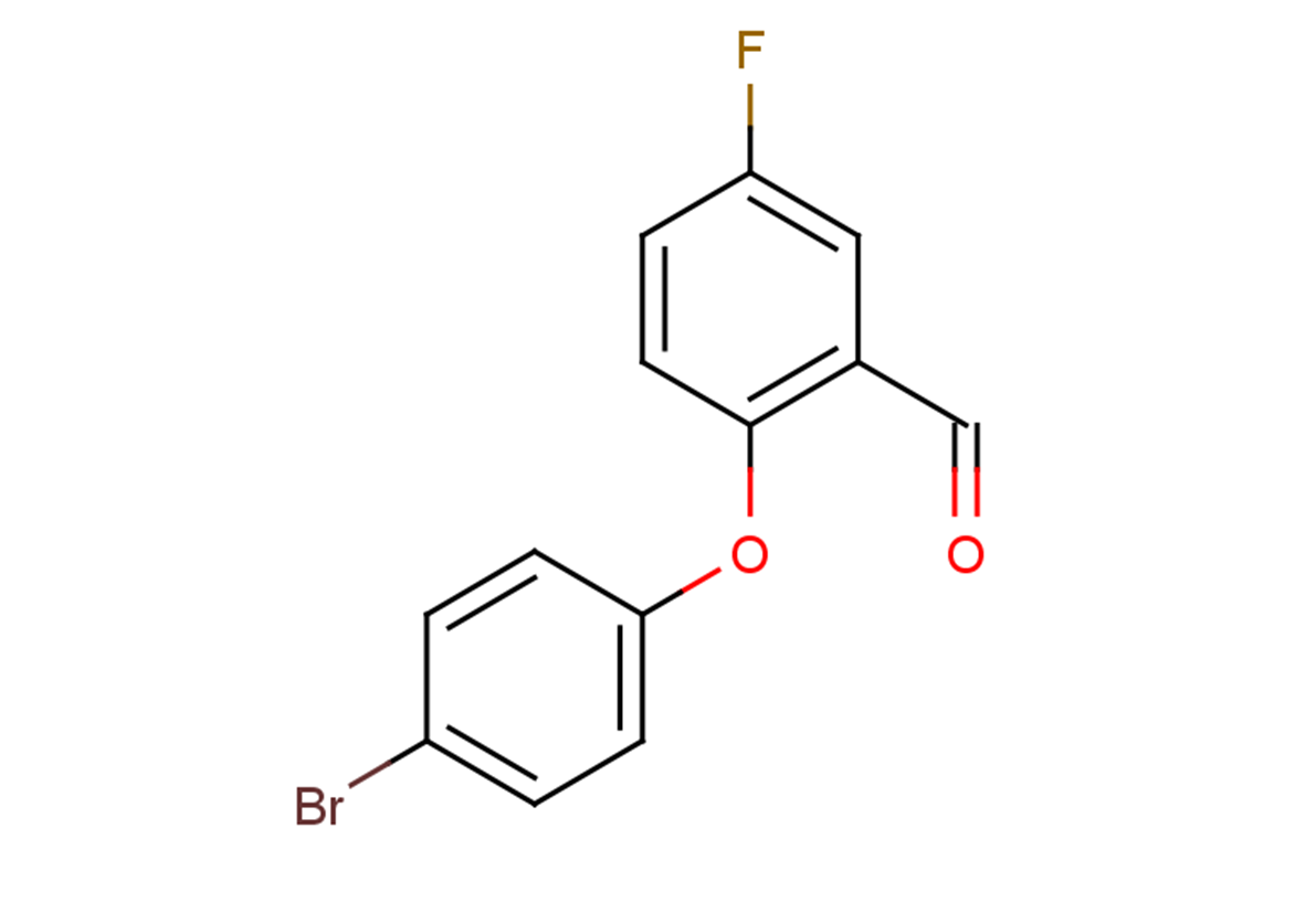 2-(4-bromophenoxy)-5-fluorobenzaldehyde