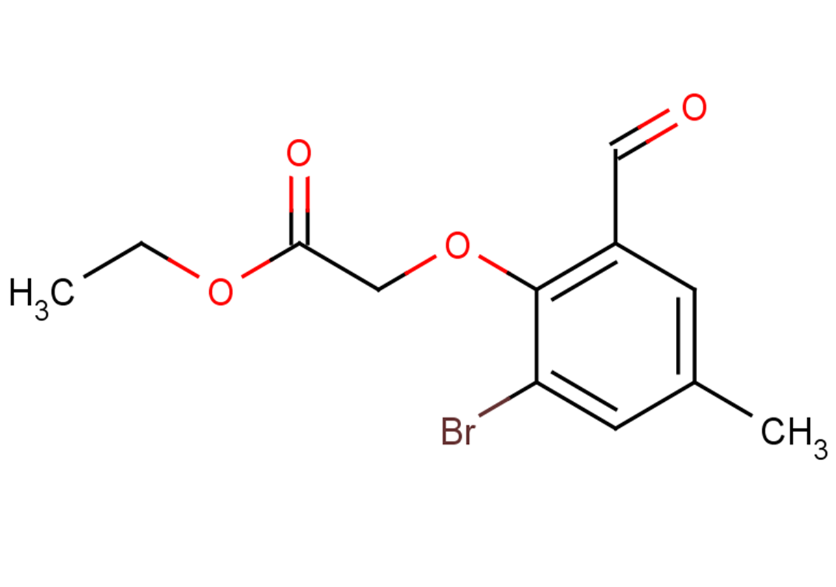 ethyl 2-(2-bromo-6-formyl-4-methylphenoxy)acetate