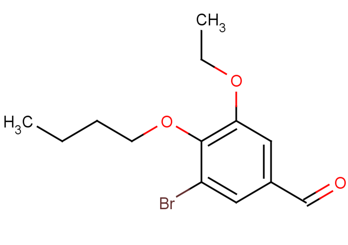 3-bromo-4-butoxy-5-ethoxybenzaldehyde