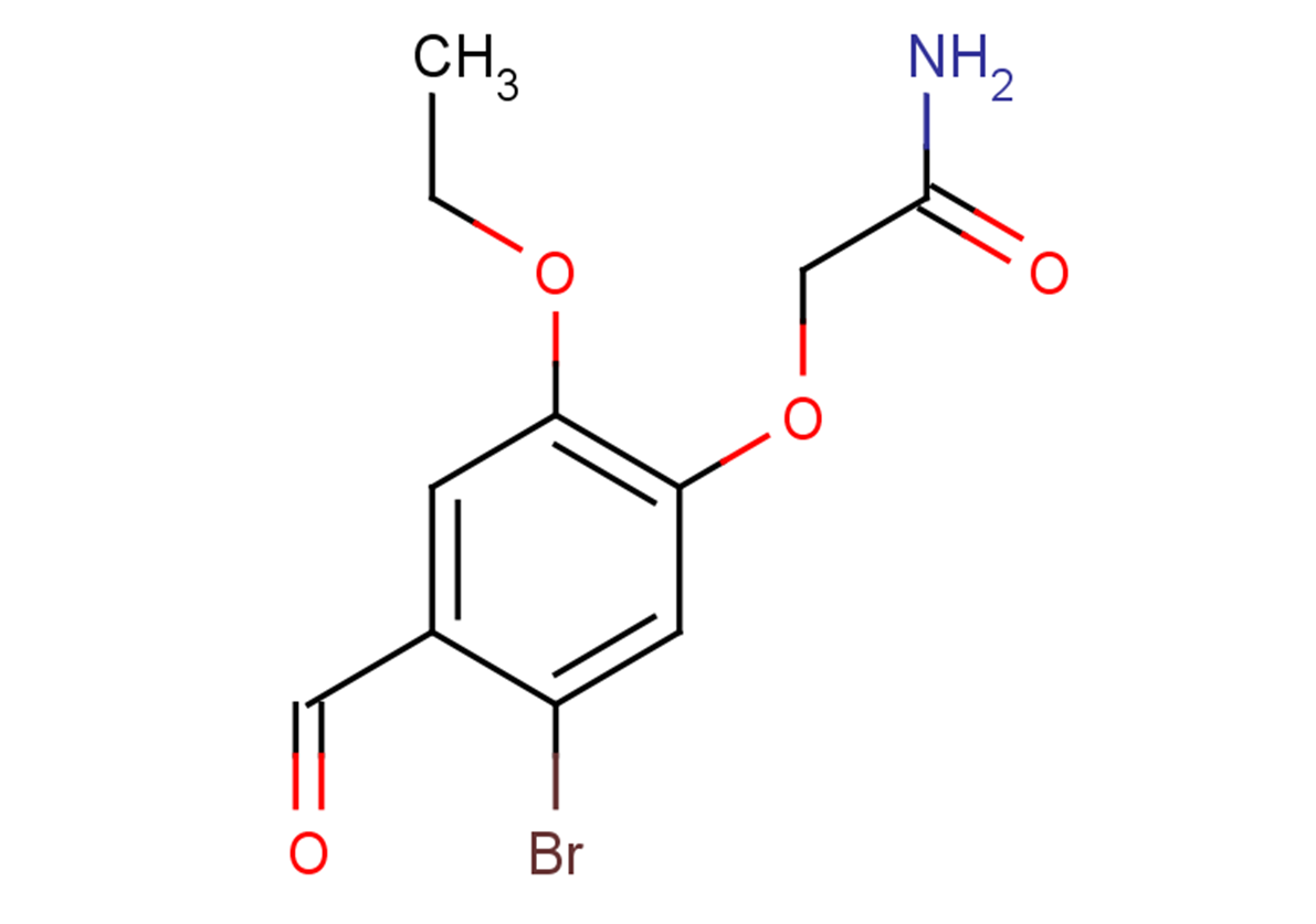 2-(5-bromo-2-ethoxy-4-formylphenoxy)acetamide