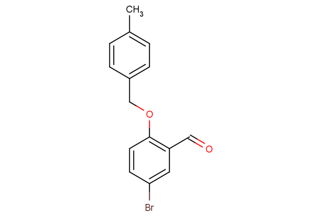 5-bromo-2-[(4-methylphenyl)methoxy]benzaldehyde