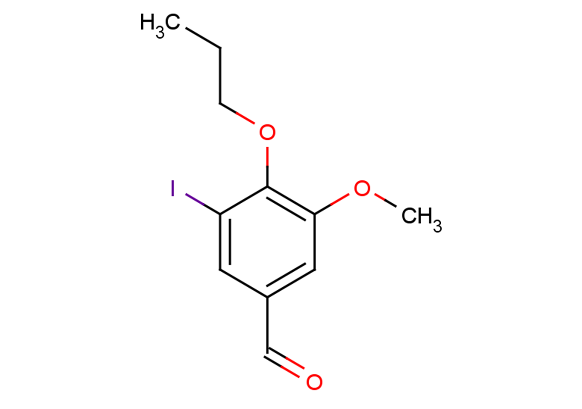 3-iodo-5-methoxy-4-propoxybenzaldehyde