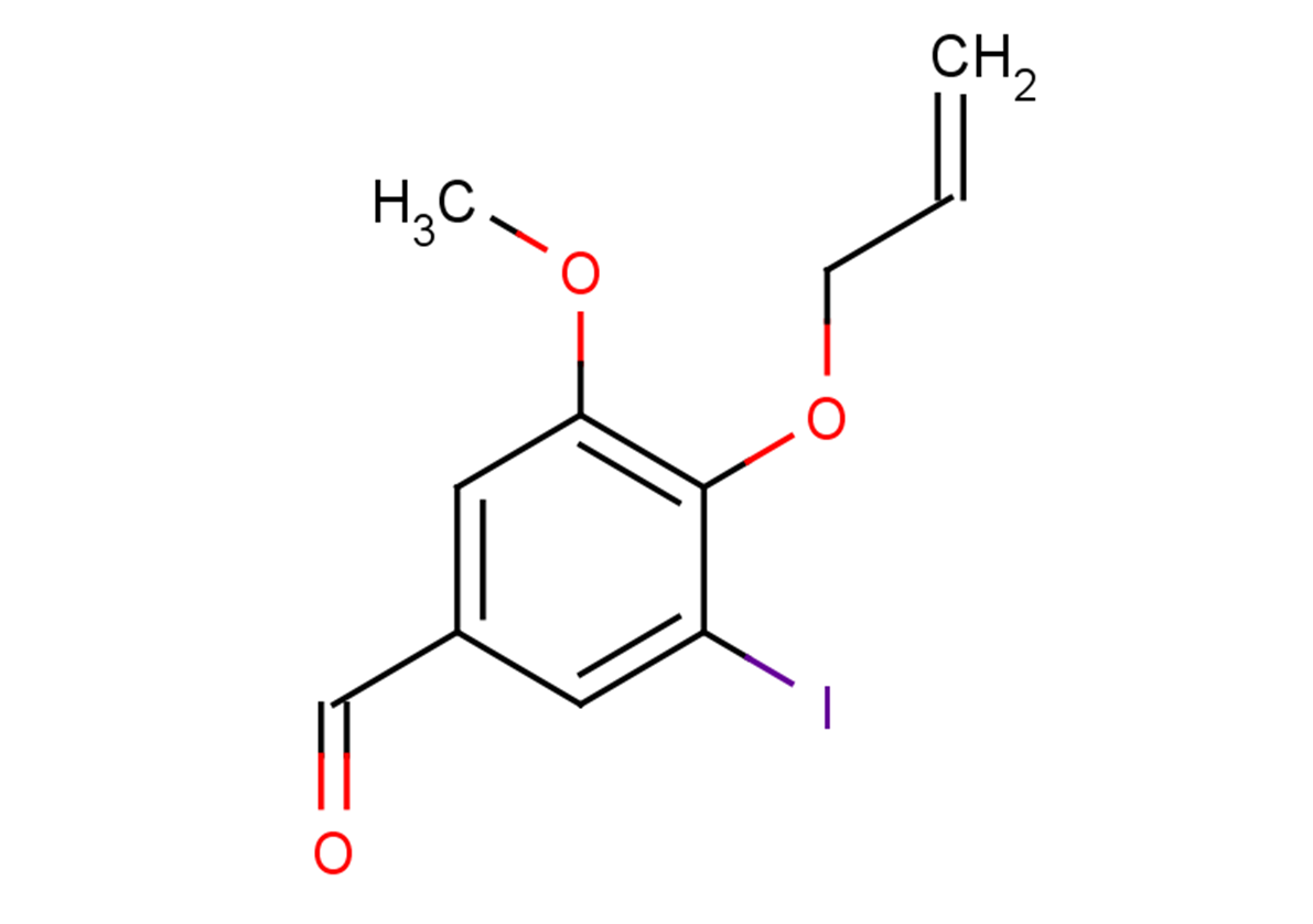 3-iodo-5-methoxy-4-(prop-2-en-1-yloxy)benzaldehyde