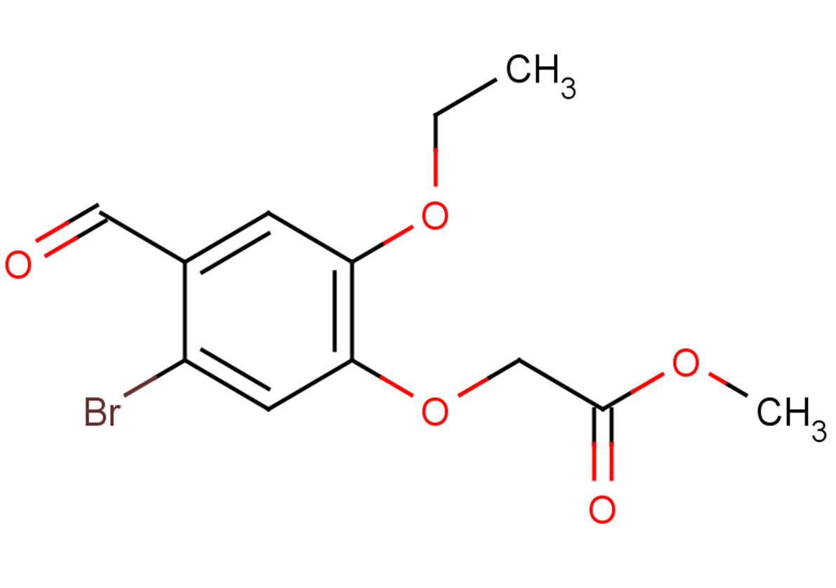methyl 2-(5-bromo-2-ethoxy-4-formylphenoxy)acetate