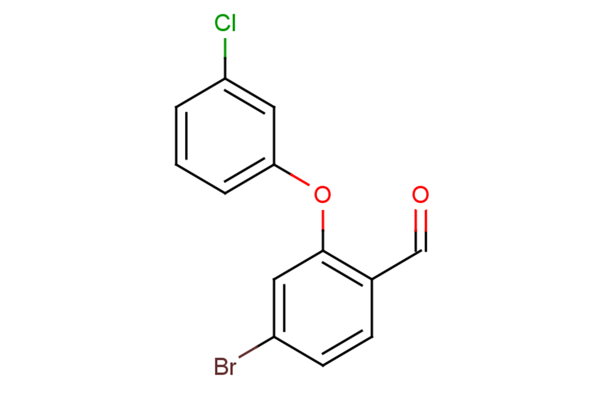4-bromo-2-(3-chlorophenoxy)benzaldehyde