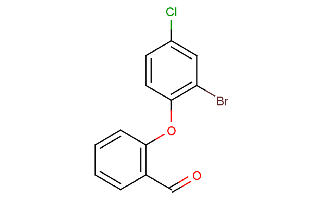 2-(2-bromo-4-chlorophenoxy)benzaldehyde
