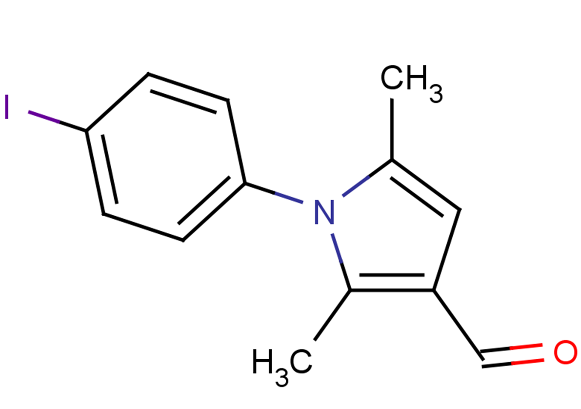 1-(4-iodophenyl)-2,5-dimethyl-1H-pyrrole-3-carbaldehyde