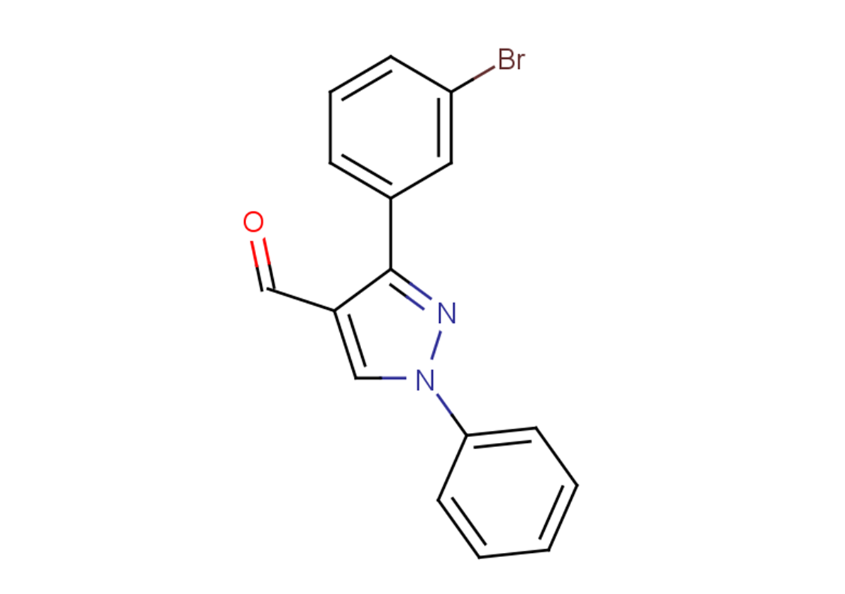 3-(3-bromophenyl)-1-phenyl-1H-pyrazole-4-carbaldehyde