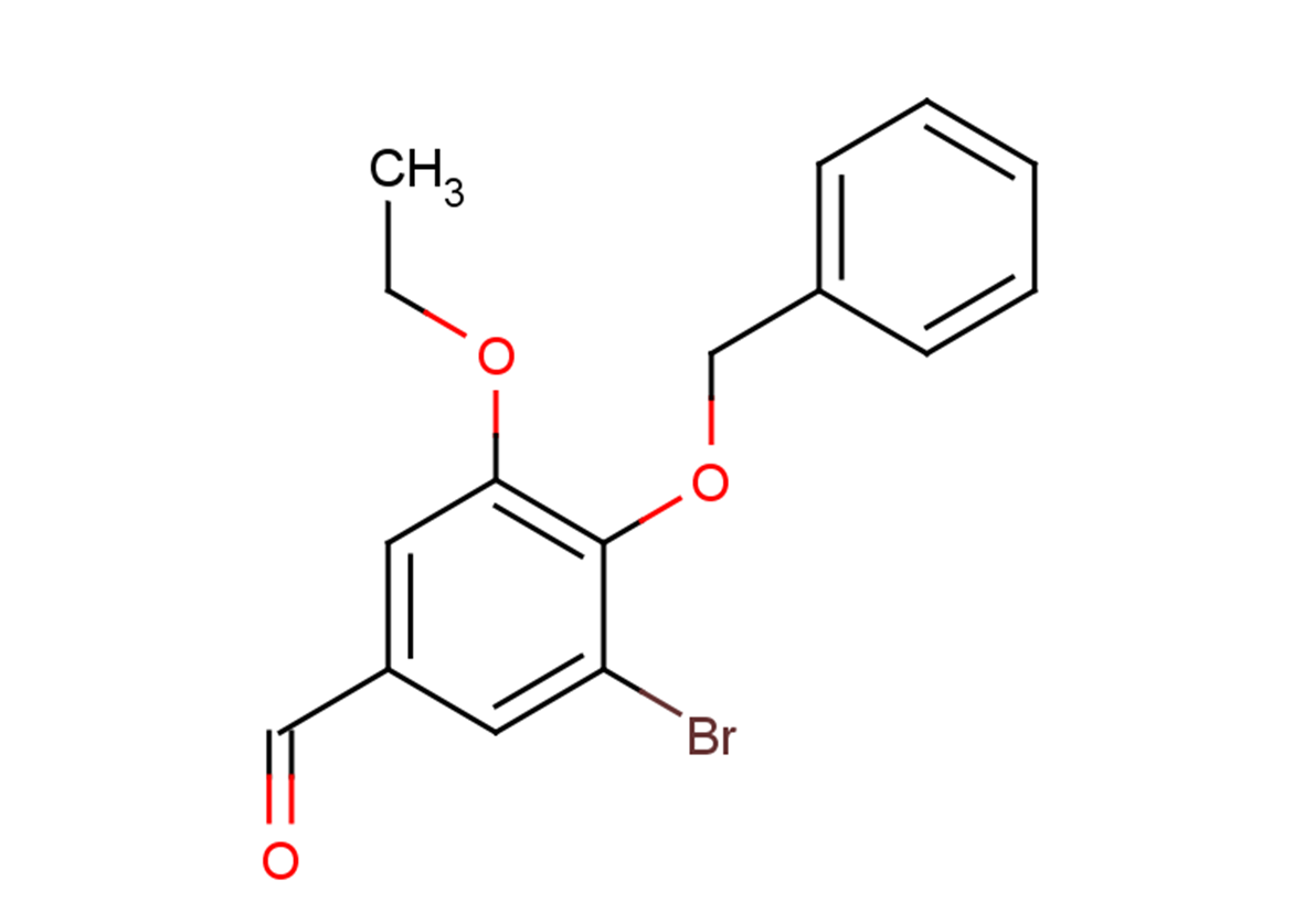 4-(benzyloxy)-3-bromo-5-ethoxybenzaldehyde