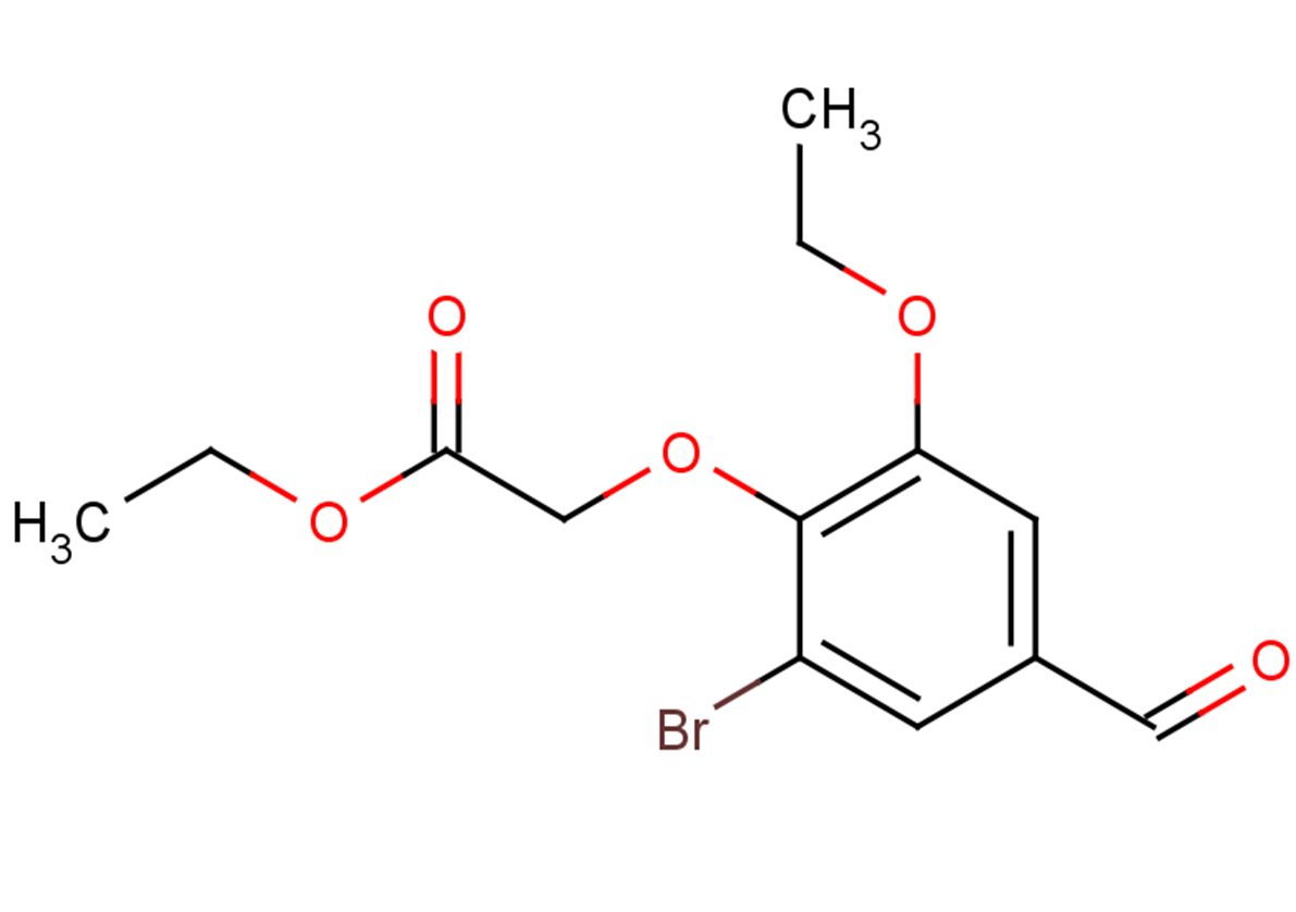 ethyl 2-(2-bromo-6-ethoxy-4-formylphenoxy)acetate