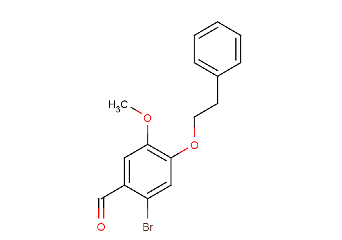 2-bromo-5-methoxy-4-(2-phenylethoxy)benzaldehyde