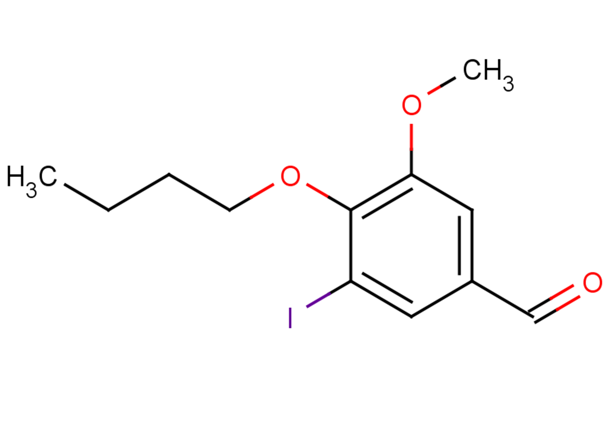 4-butoxy-3-iodo-5-methoxybenzaldehyde