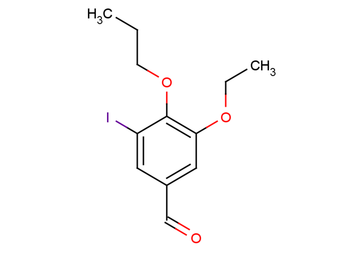 3-ethoxy-5-iodo-4-propoxybenzaldehyde