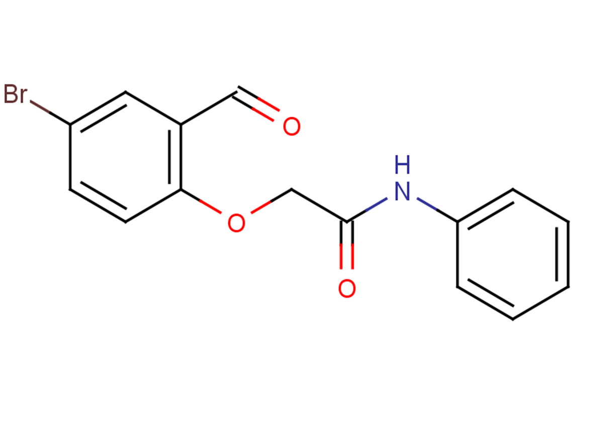 2-(4-bromo-2-formylphenoxy)-N-phenylacetamide