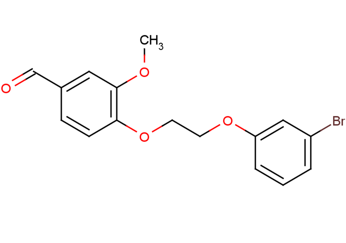 4-[2-(3-bromophenoxy)ethoxy]-3-methoxybenzaldehyde