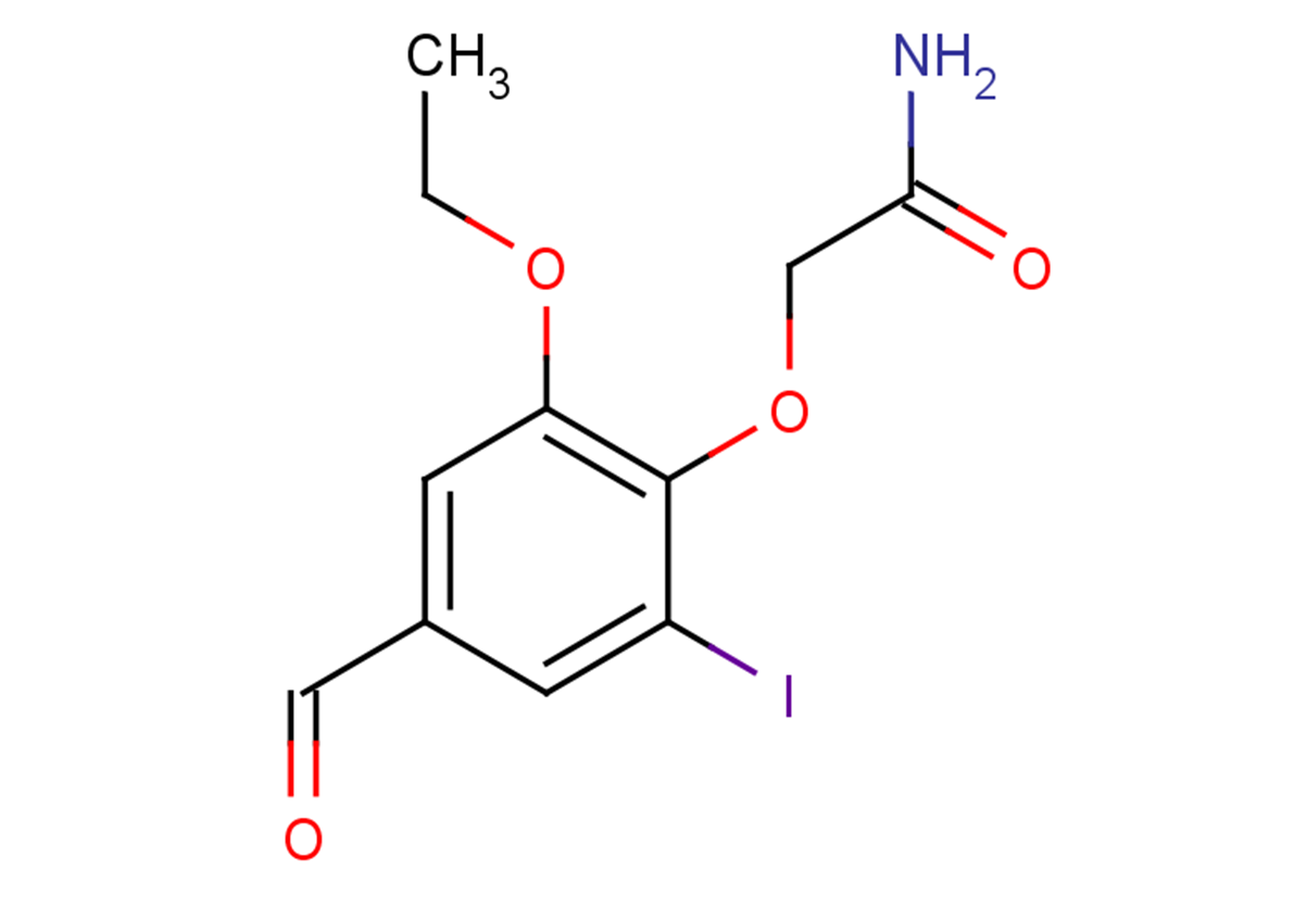 2-(2-ethoxy-4-formyl-6-iodophenoxy)acetamide