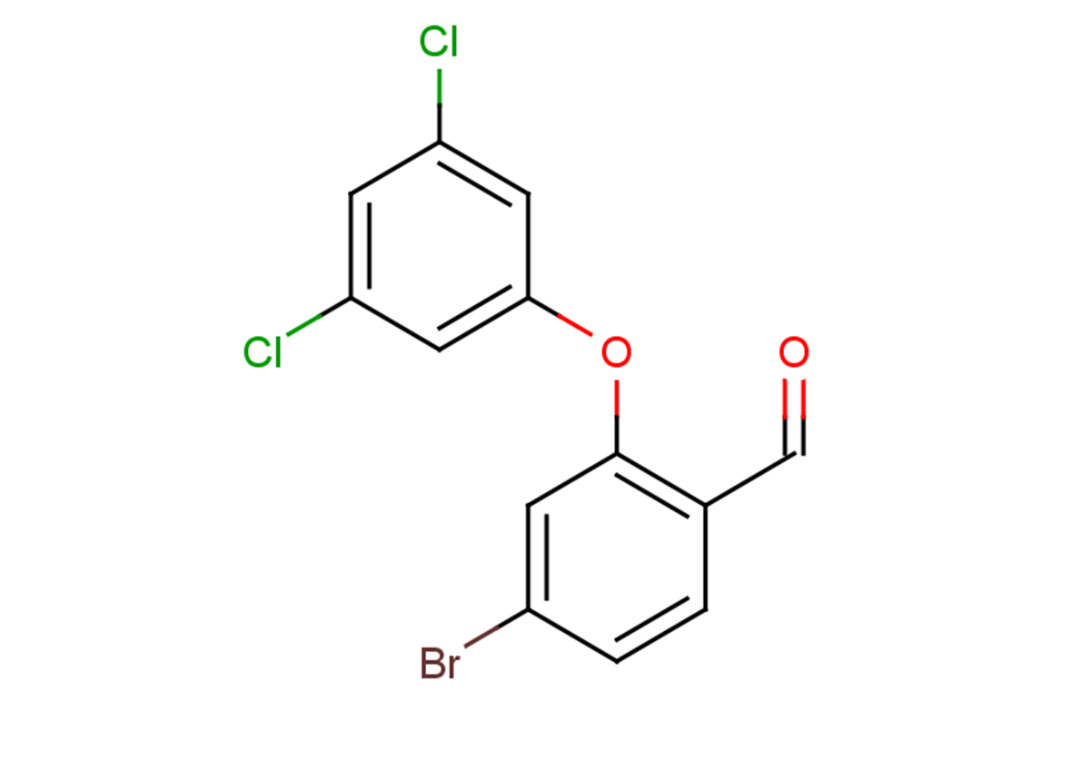 4-bromo-2-(3,5-dichlorophenoxy)benzaldehyde