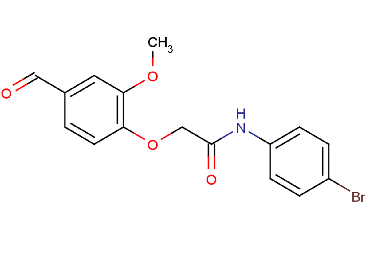 N-(4-bromophenyl)-2-(4-formyl-2-methoxyphenoxy)acetamide