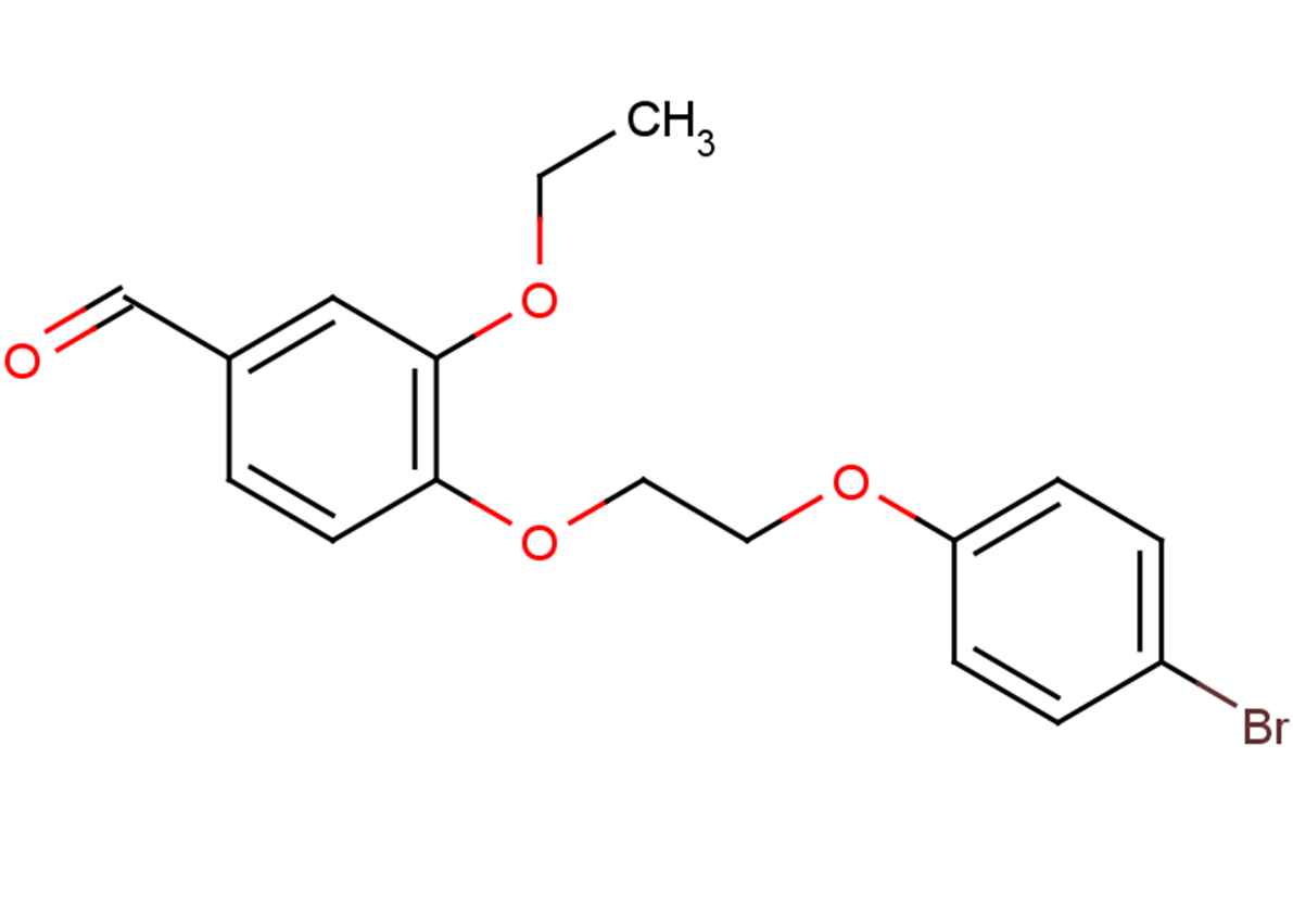 4-[2-(4-bromophenoxy)ethoxy]-3-ethoxybenzaldehyde
