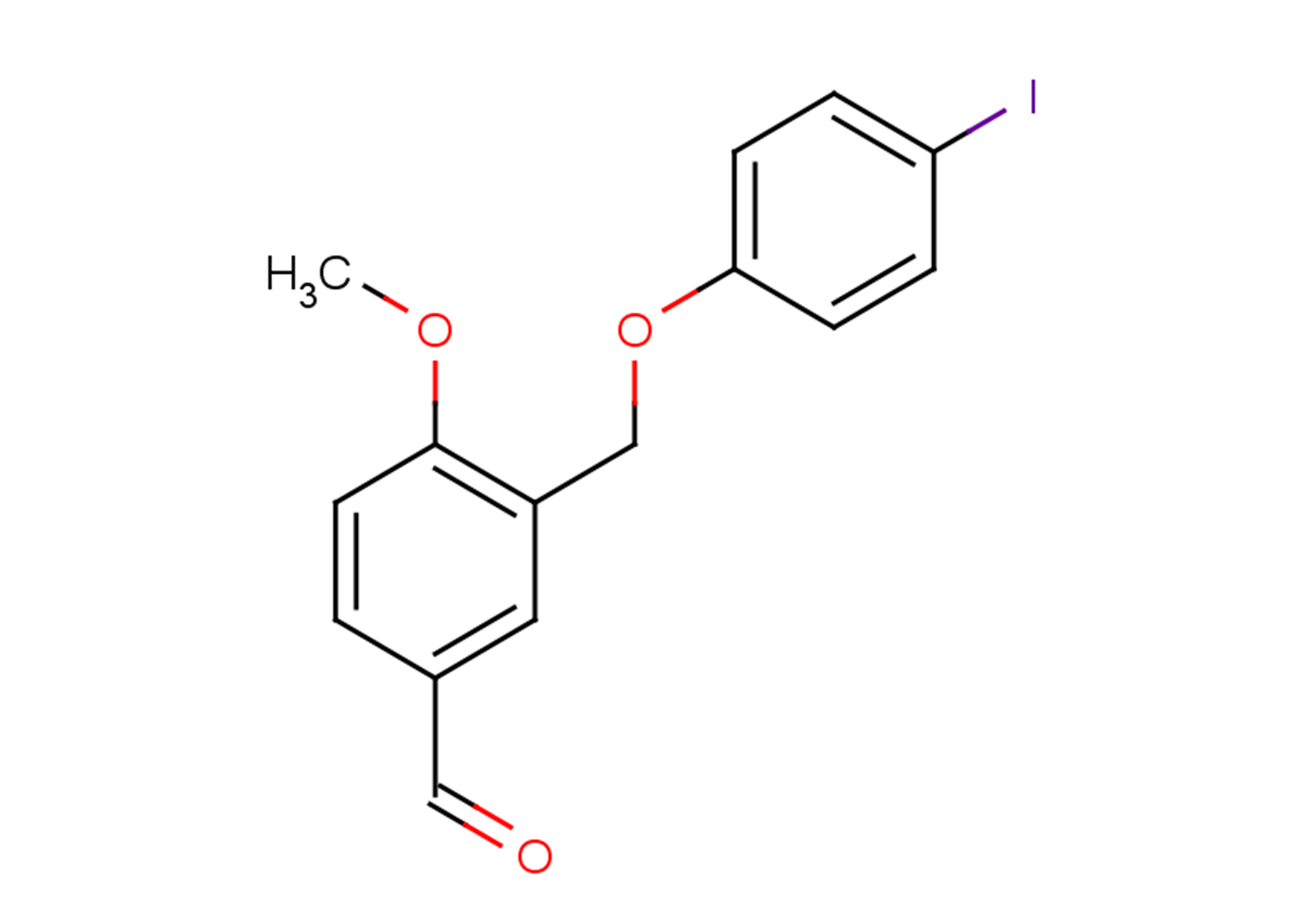 3-(4-iodophenoxymethyl)-4-methoxybenzaldehyde