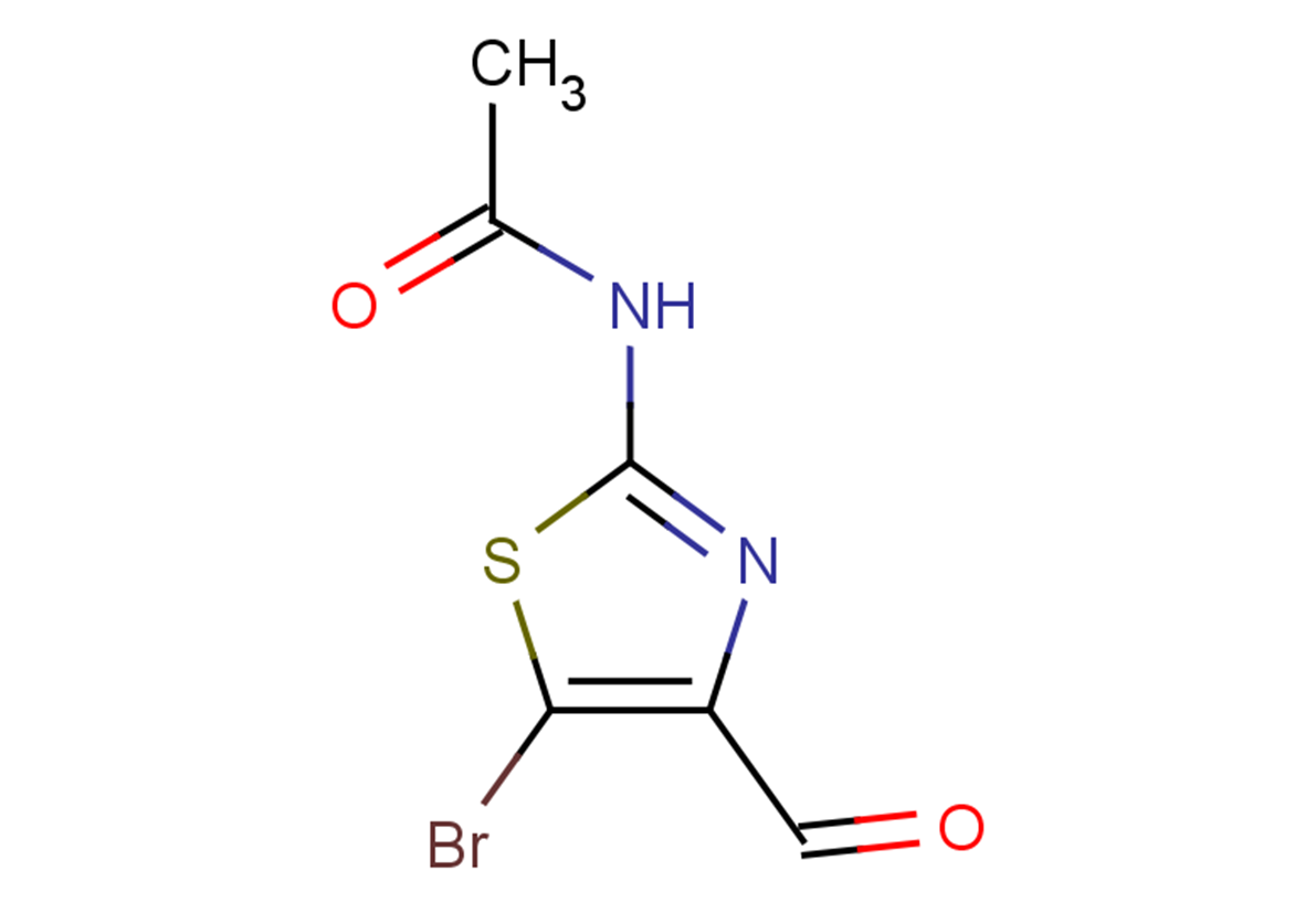 N-(5-bromo-4-formyl-1,3-thiazol-2-yl)acetamide