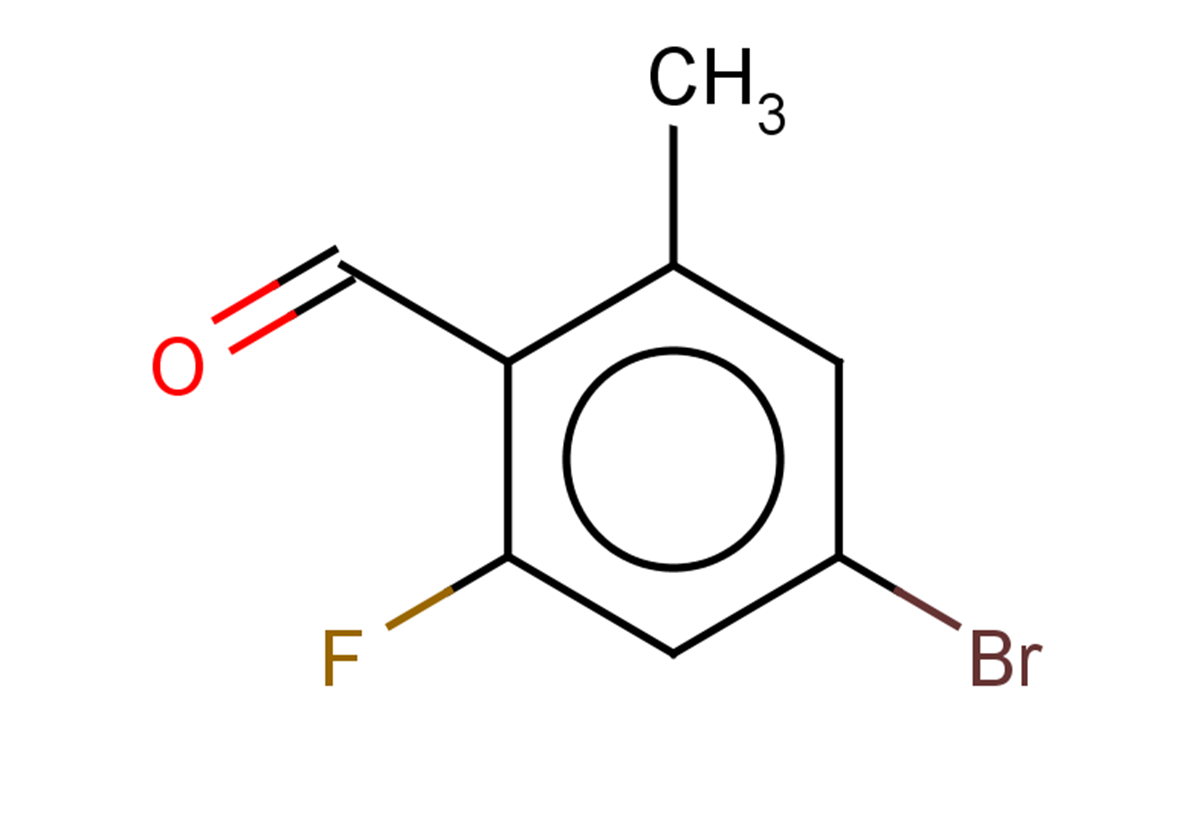 4-bromo-2-fluoro-6-methylbenzaldehyde