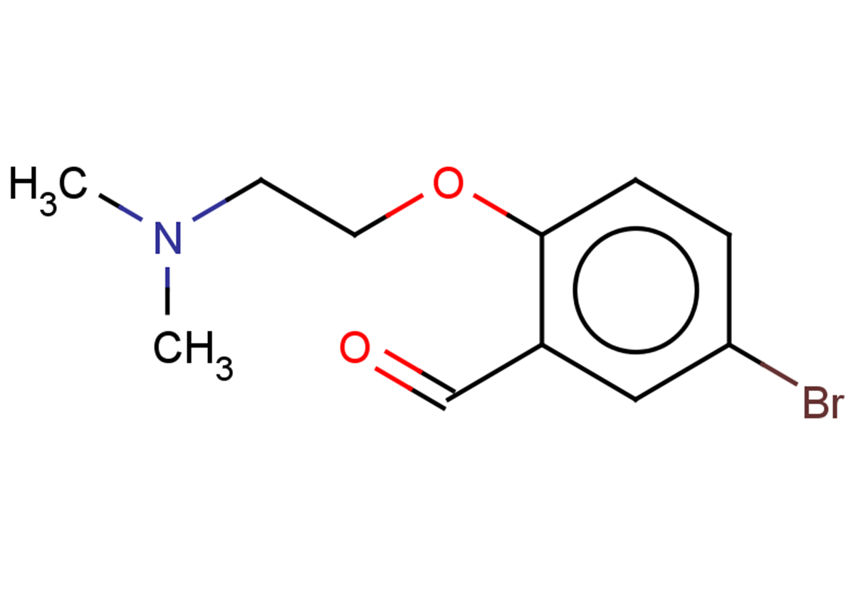 5-bromo-2-[2-(dimethylamino)ethoxy]benzaldehyde