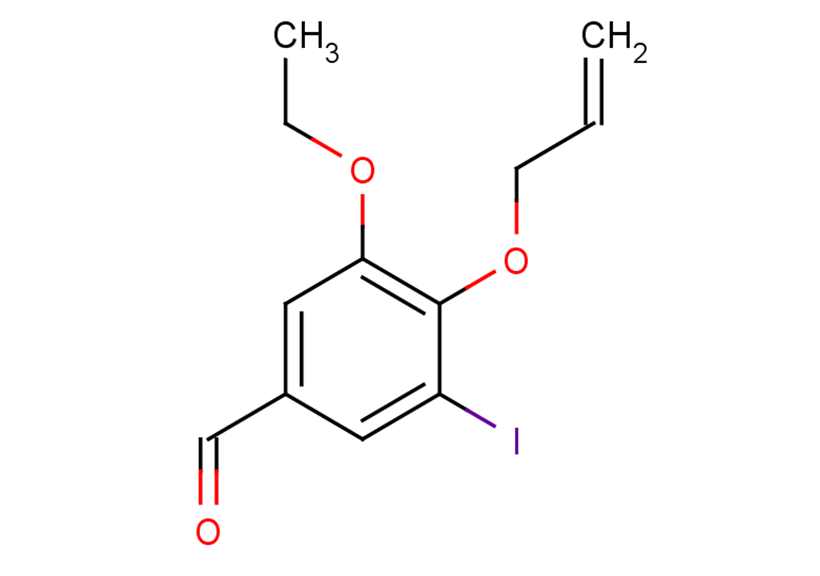 3-ethoxy-5-iodo-4-(prop-2-en-1-yloxy)benzaldehyde
