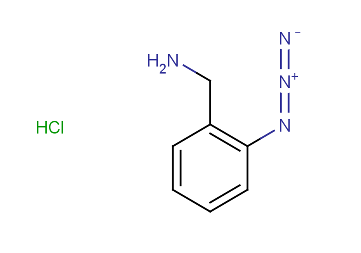 (2-azidophenyl)methanamine hydrochloride