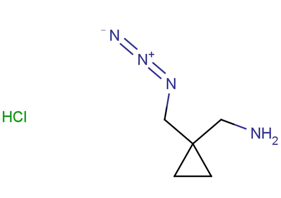 [1-(azidomethyl)cyclopropyl]methanamine hydrochloride