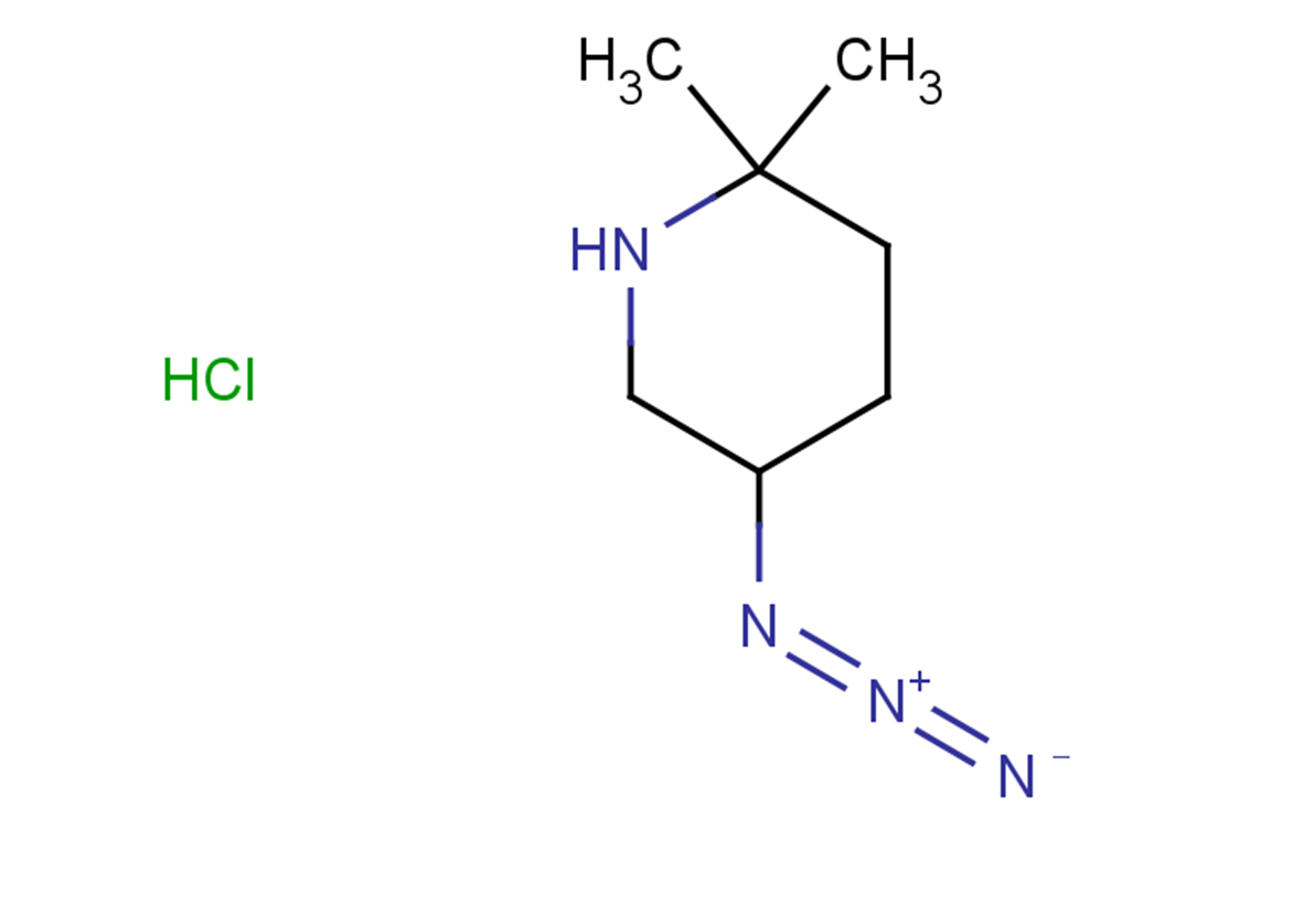 5-azido-2,2-dimethylpiperidine hydrochloride