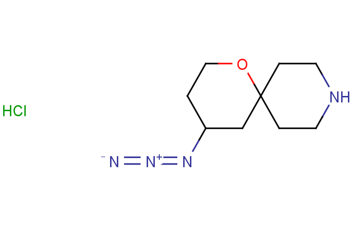 4-azido-1-oxa-9-azaspiro[5.5]undecane hydrochloride