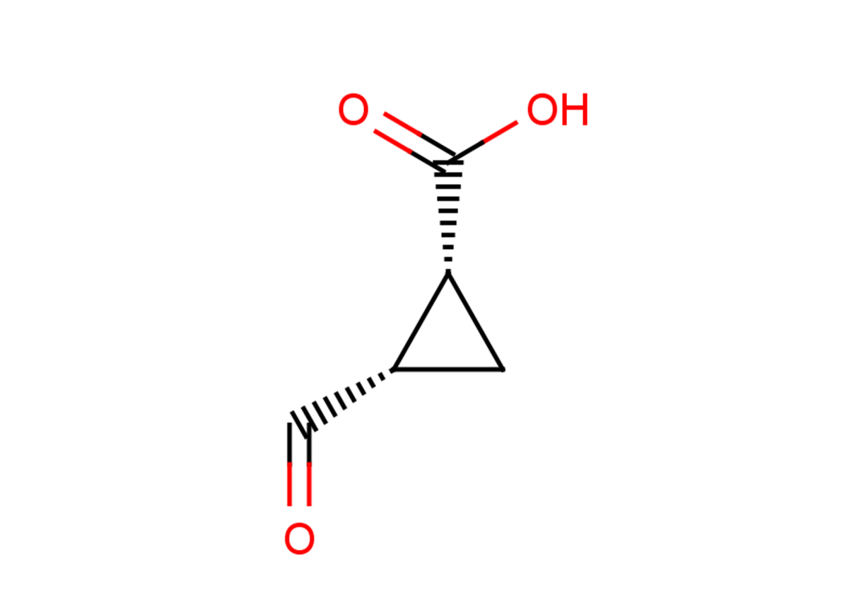 (1R,2S)-2-formylcyclopropane-1-carboxylic acid