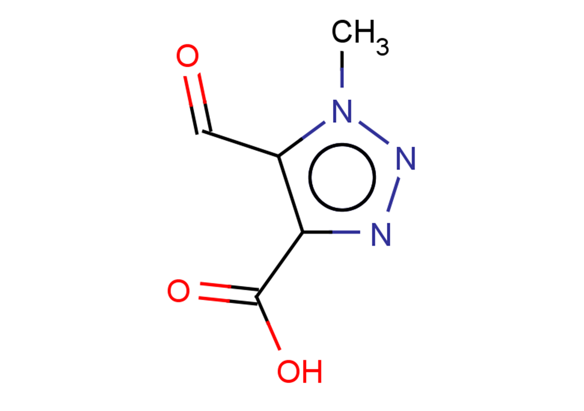 5-formyl-1-methyl-1H-1,2,3-triazole-4-carboxylic acid