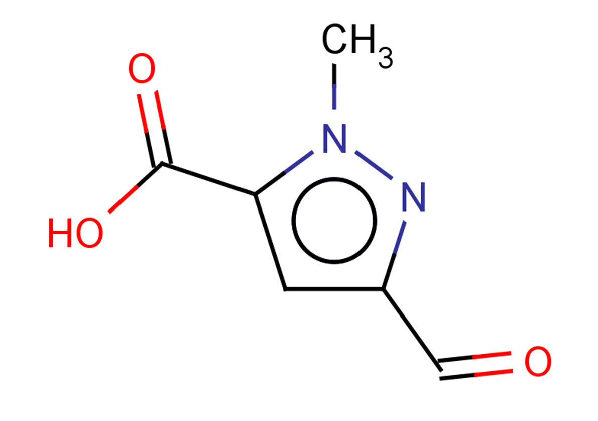 3-formyl-1-methyl-1H-pyrazole-5-carboxylic acid