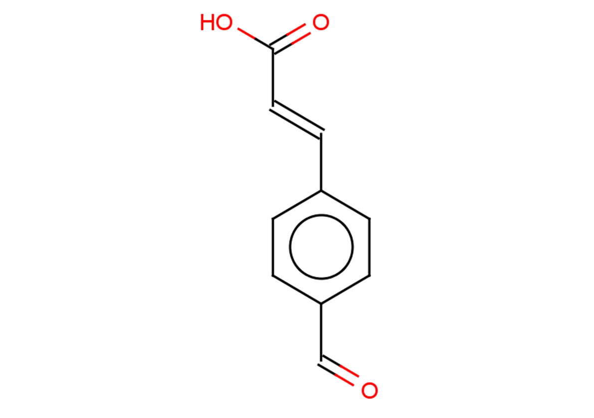 (2E)-3-(4-formylphenyl)prop-2-enoic acid