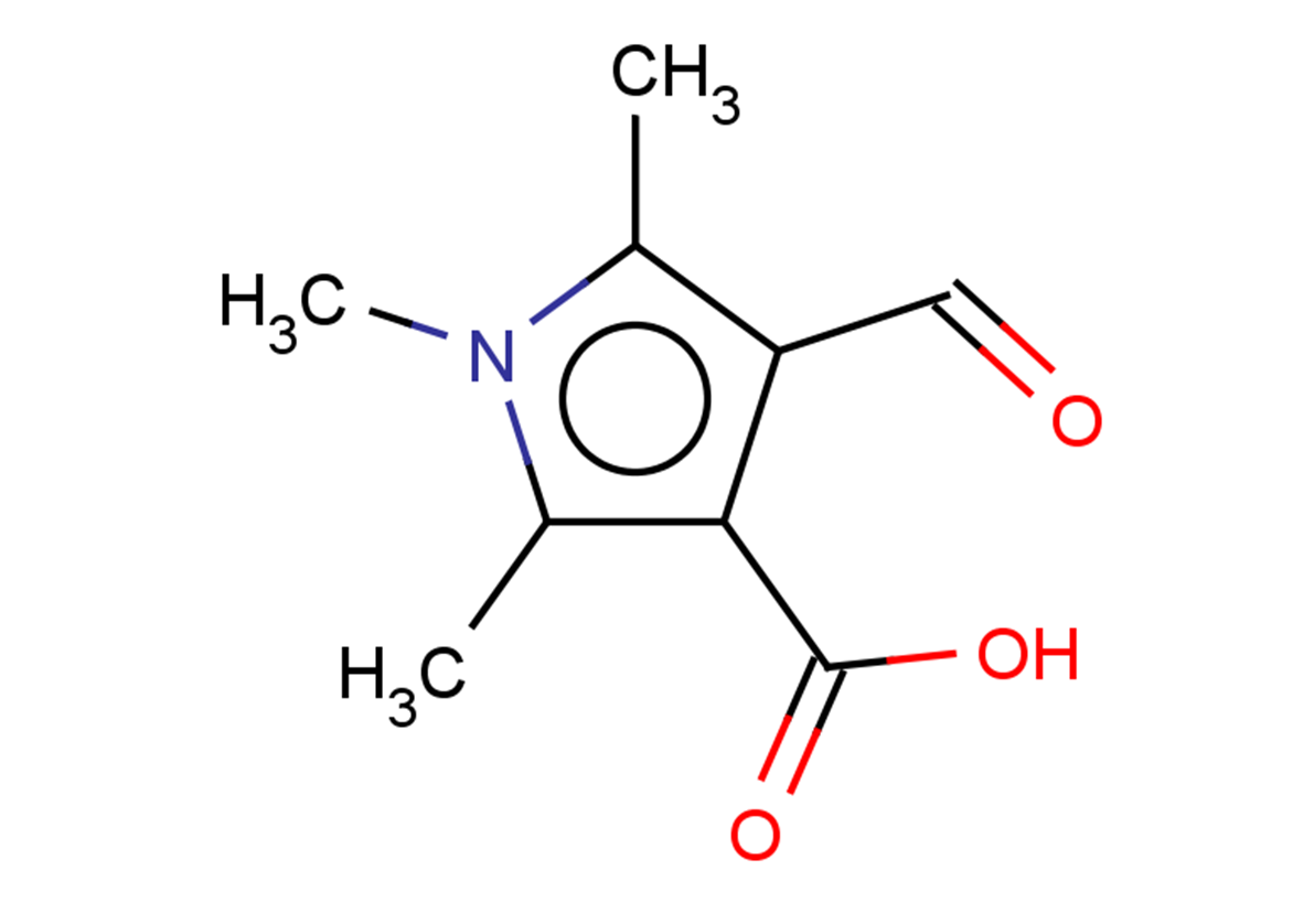 4-formyl-1,2,5-trimethyl-1H-pyrrole-3-carboxylic acid