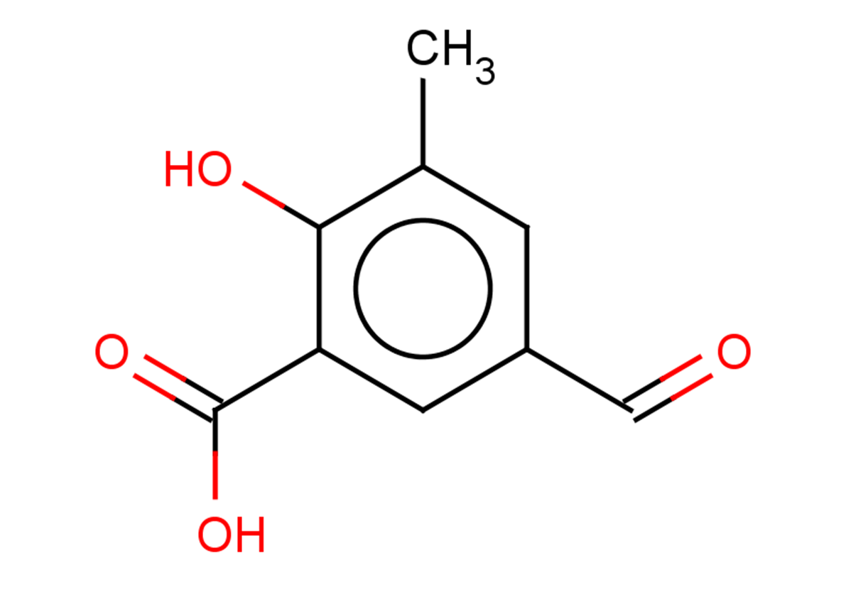 5-formyl-2-hydroxy-3-methylbenzoic acid