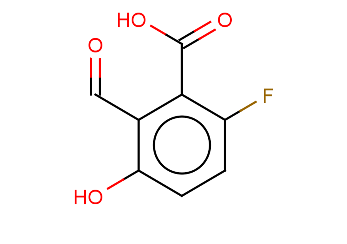 6-fluoro-2-formyl-3-hydroxybenzoic acid