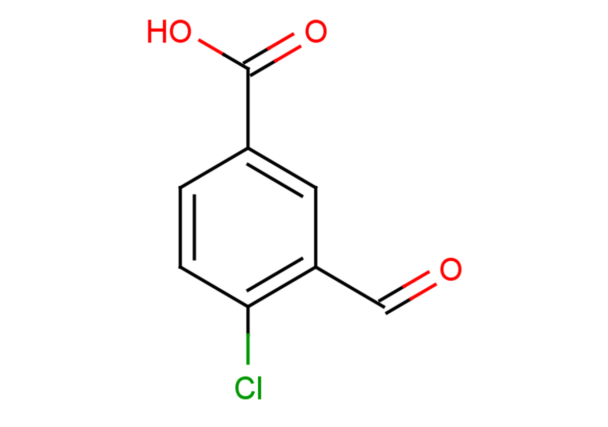 4-chloro-3-formylbenzoic acid