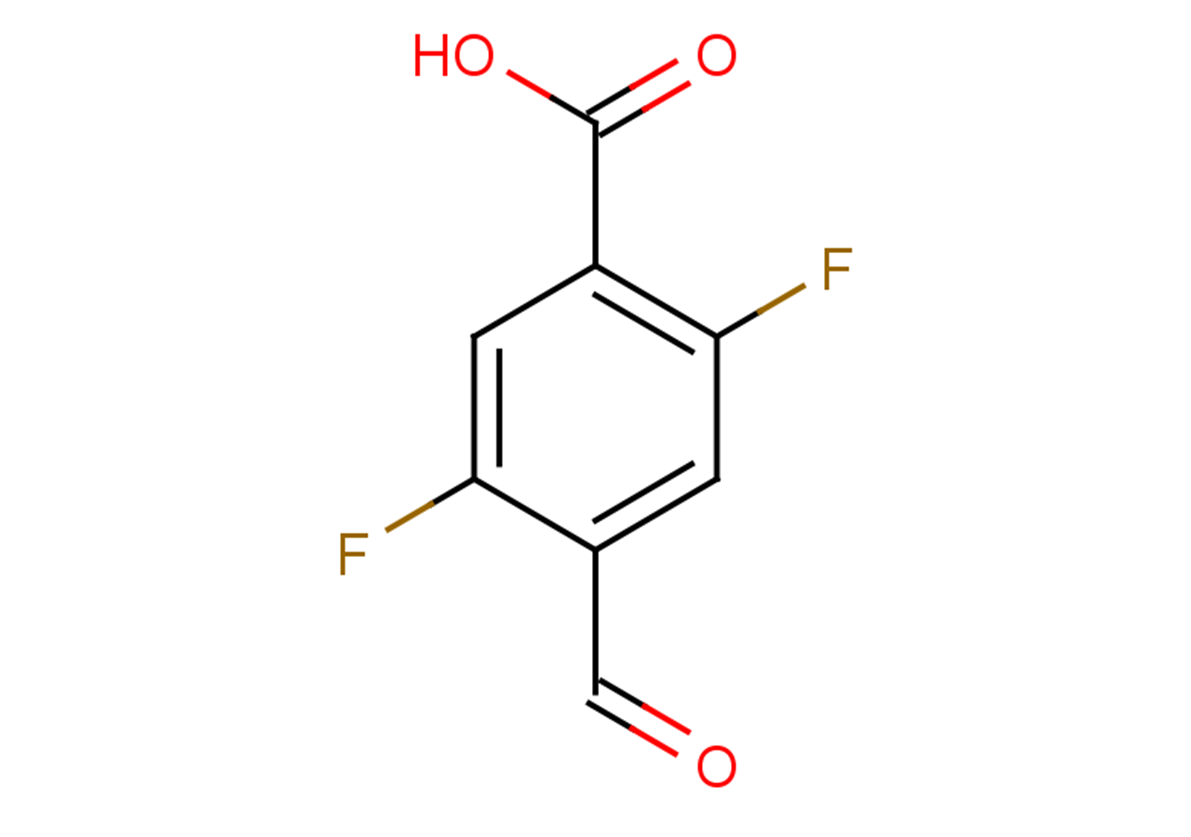 2,5-difluoro-4-formylbenzoic acid