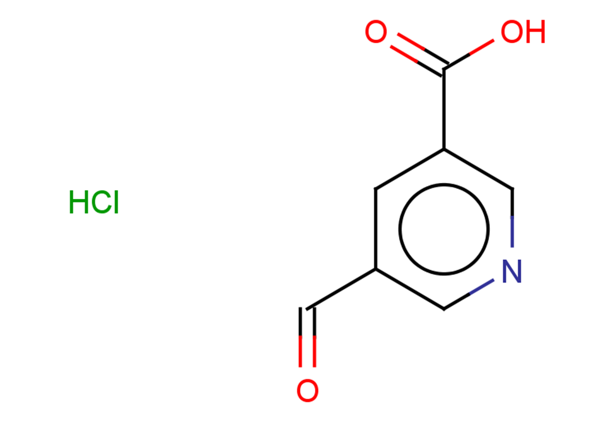5-formylpyridine-3-carboxylic acid hydrochloride