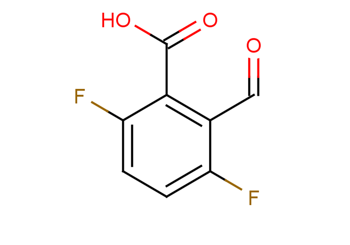 3,6-difluoro-2-formylbenzoic acid